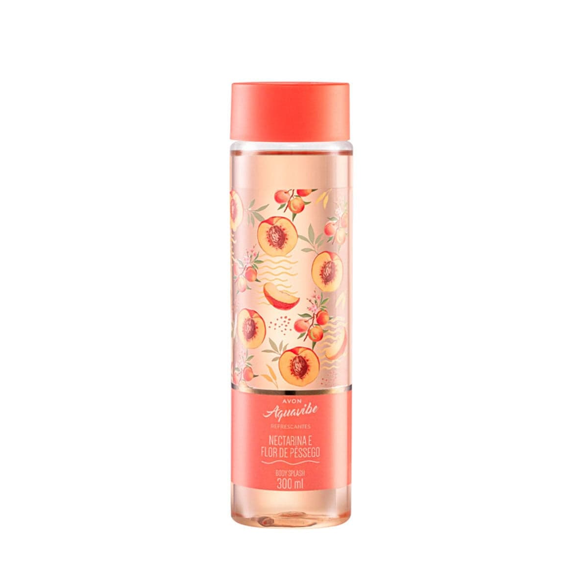 Aquavibe Nectarina e Flor de Pessego Body Splash 300 ml