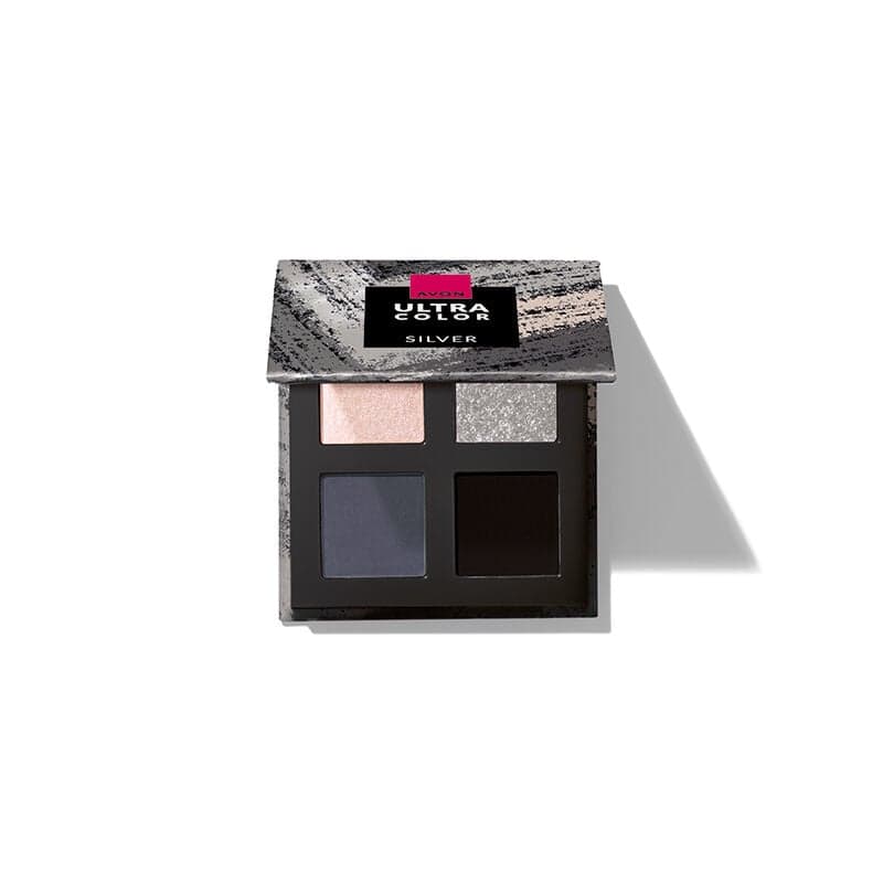 Ultra Color Paleta De Sombras Para Olhos Silver 2,8G