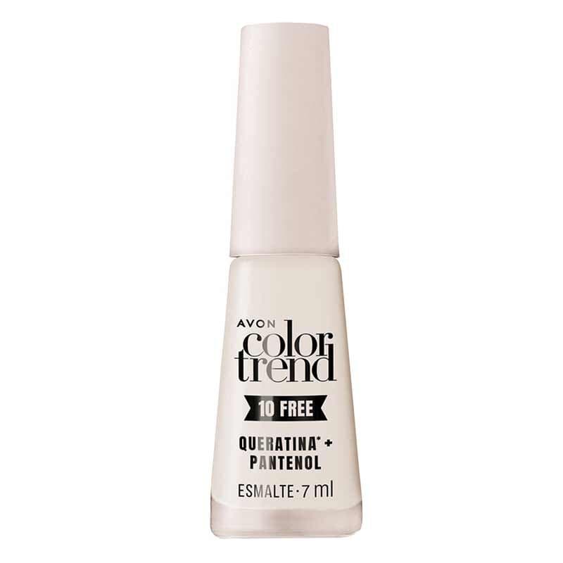 Avon Color Trend 10 Free Esmalte Pêssego Baby