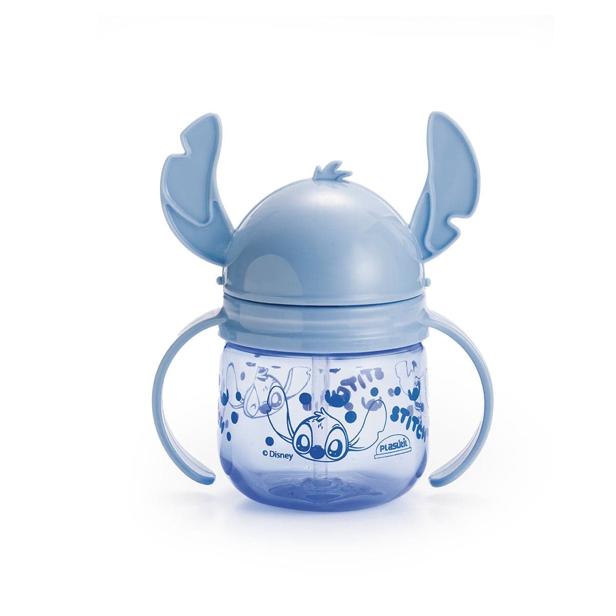 Copo Transição com Canudo Stitch