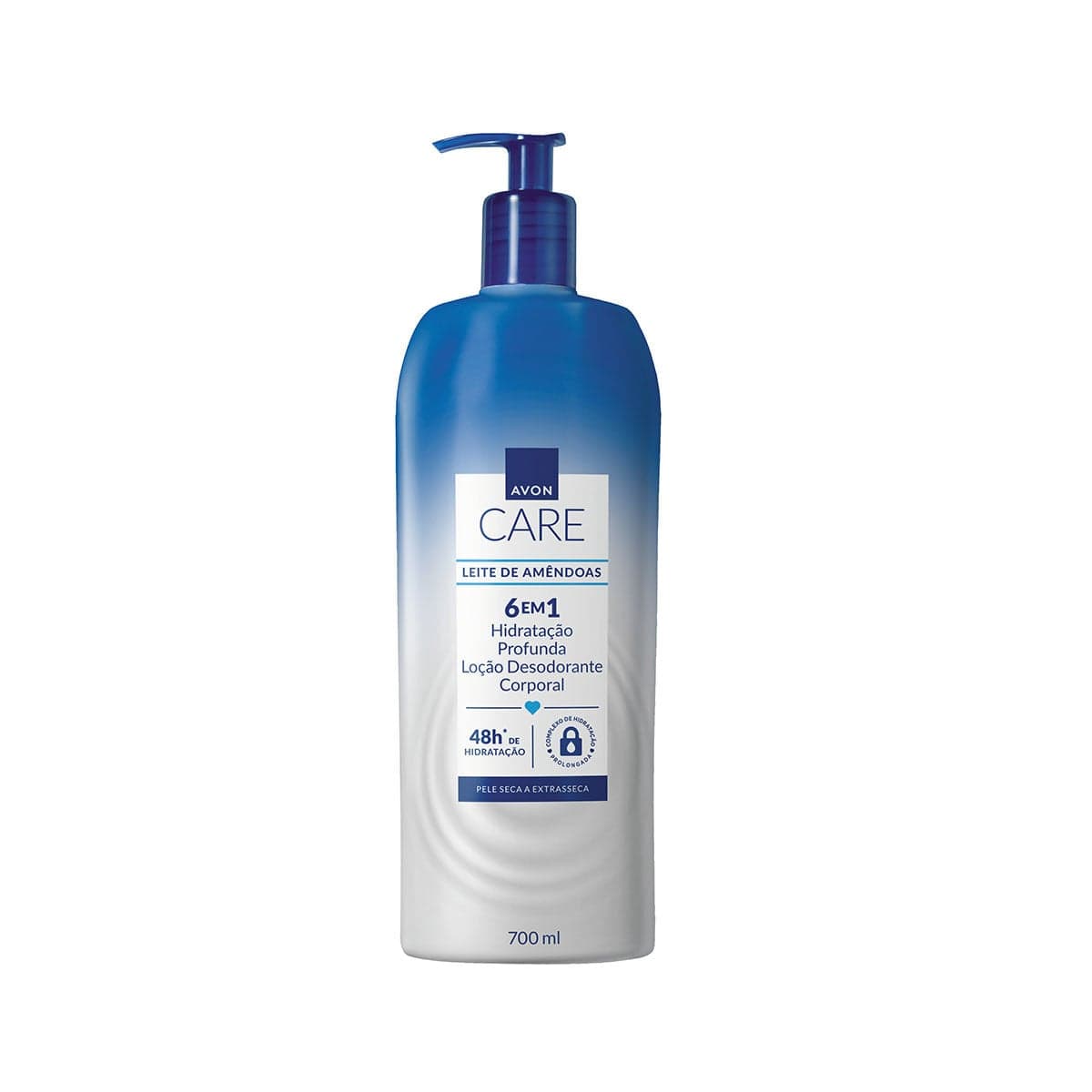 Avon Care Locao Desodorante Corporal Leite de Amendoas 700 ml
