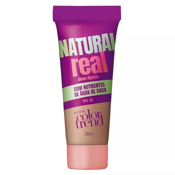 AVON COLOR TREND NATURAL REAL BASE LÍQUIDA FPS 20 330 Q