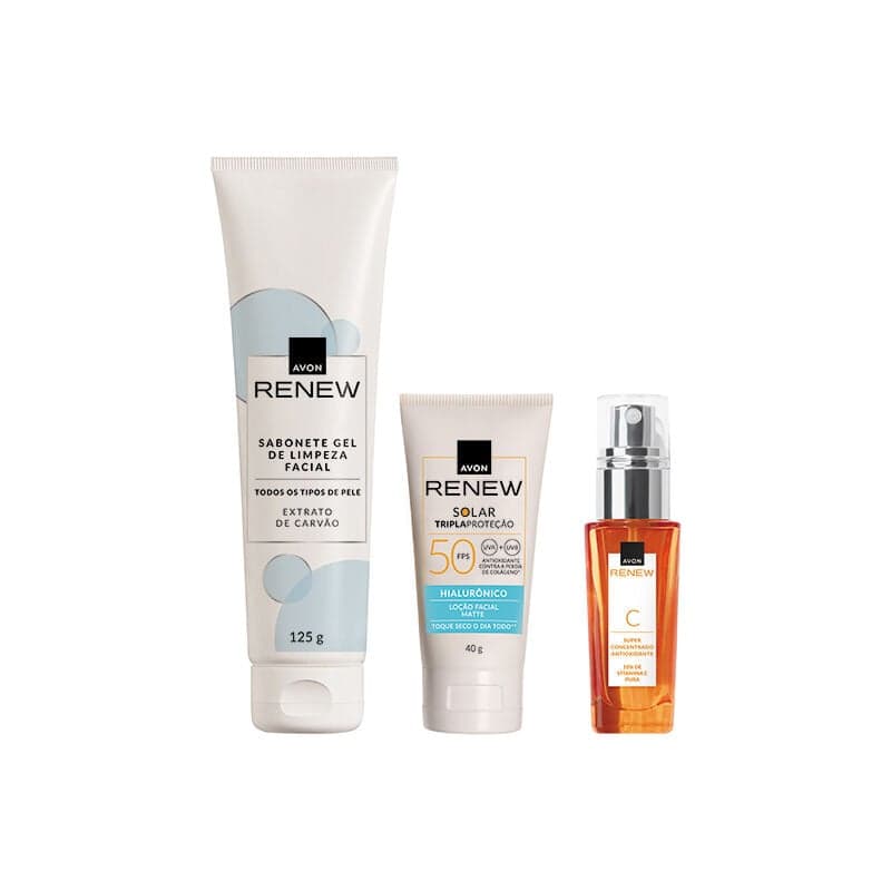 Kit Renew Serum Vita C E Solar