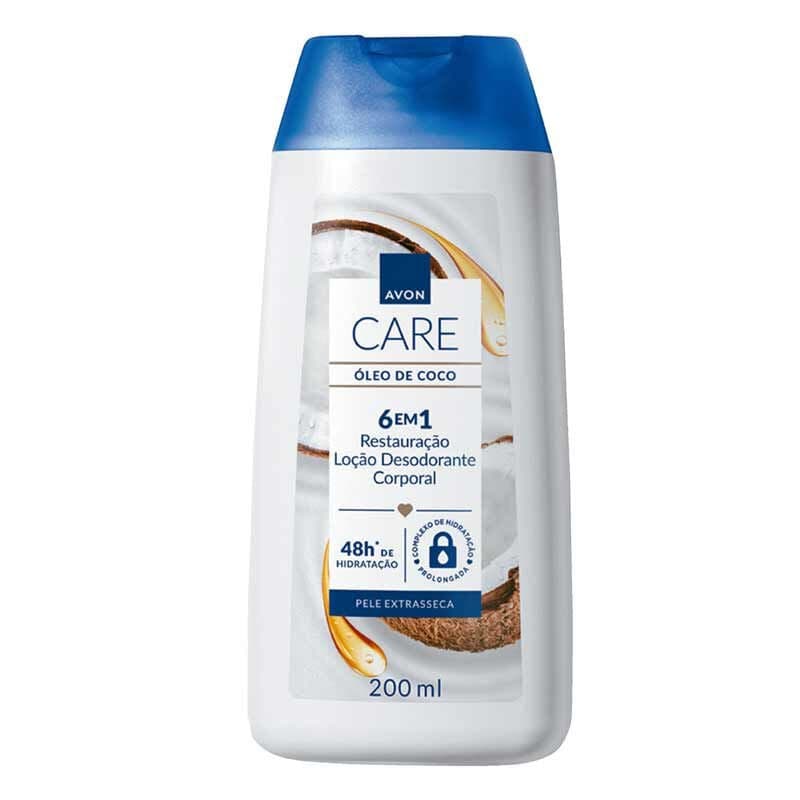 Avon Care Locao Desodorante Corporal Oleo De Coco 200 ml