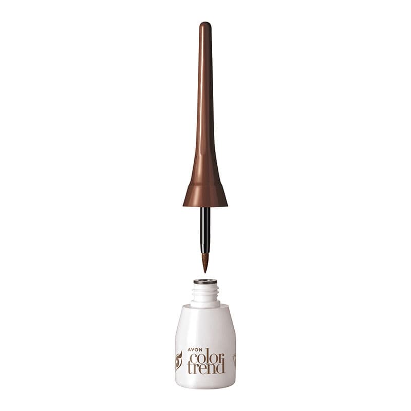 Avon Color Trend Delineador Líquido para Olhos Marrom 3ml