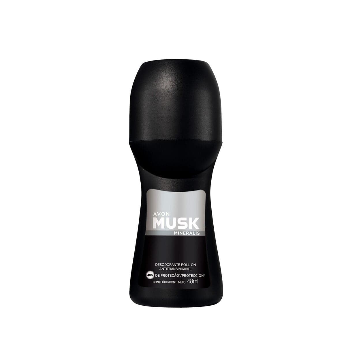 Desodorante Antitranspirante Roll-On 48 ml Musk Mineralis