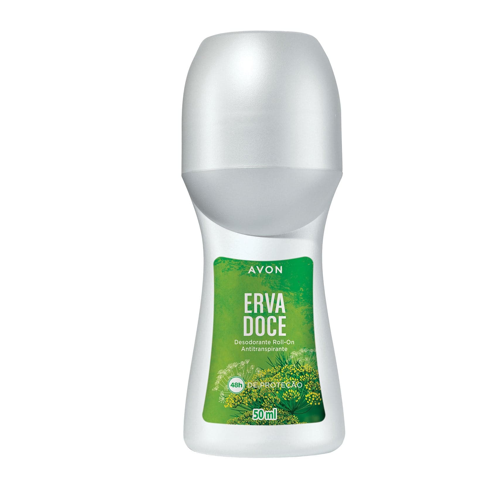 Desodorante Antitranspirante Roll-On 50 ml Erva-Doce